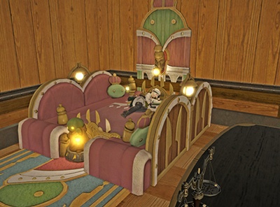 ファイナルファンタジー14 ルームマット トンベリ　モーグリセット ファイナルファンタジー14 ルームマット トンベリ モーグリセット