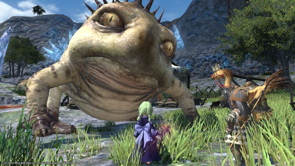 Tera Verde Blog Entry `カエルのえさ？！` | FINAL FANTASY XIV, The