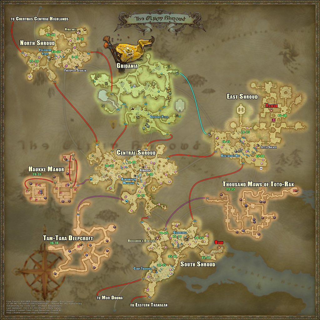 FFCleanMap - Hide Icons in Map and Minimap at Final Fantasy XIV Nexus -  Mods and community