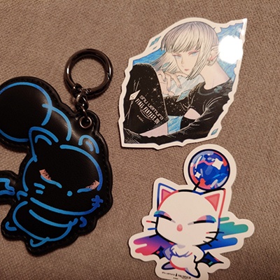 シュウウエムラ ファイナルファンタジー FF ノベルティ キーリング