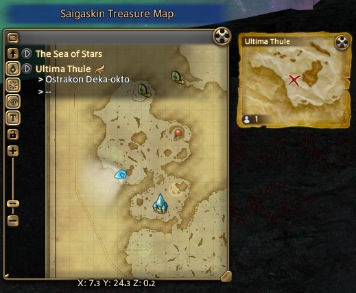 Michi No Blog Entry Saigaskin Treasure Map LVL 90 Locations