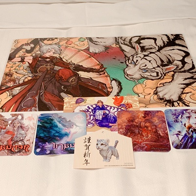 FF14 エオルゼアカフェ　エスティニアン　ヒロシ　ランチョンマット Massu Shiki 日記「エオルゼアカフェに行ってきました！」 | FINAL