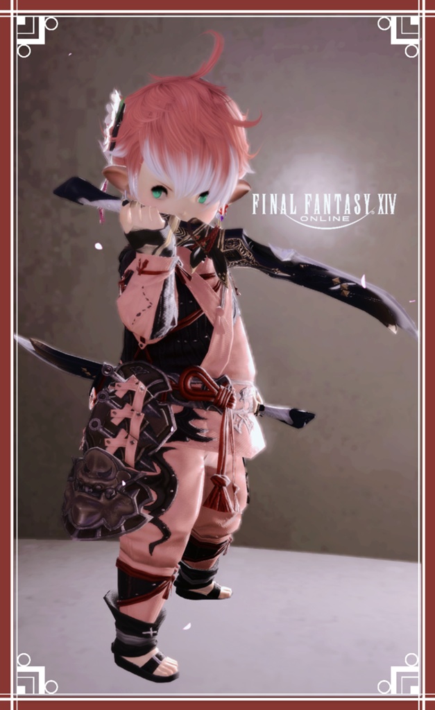 Haakun Felicia Blog Entry `【ララフェル：忍者ミラプリ紹介