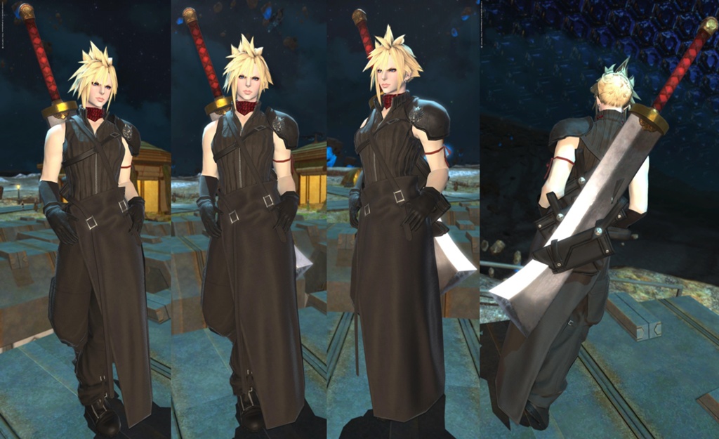 FF7R「女装クラウド」超クオリティーフィギュアが公式から登場