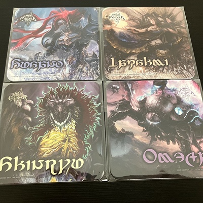 Sakuya Sino Blog Entry `エオカフェ コースター 一覧表` | FINAL