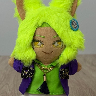 Isa'to Mugahn 日記「ダンシング・グリーンのぬいぐるみを作ってみた