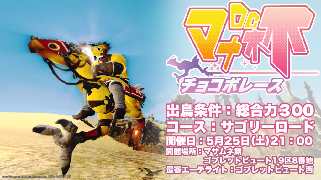 Neko Yamada 日記「【過去イベント】第3回 ManaDC杯チョコボ