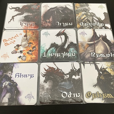 エオカフェ　コースター SQUARE ENIX - コラボ FF14 エオカフェ コースター エオルゼア