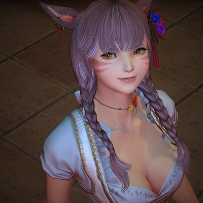 1点限りの激安品！ファイナルファンタジー14 ミコッテ女性 画像ギャラリー No.002 | ライトニングが「FFXIV：新生