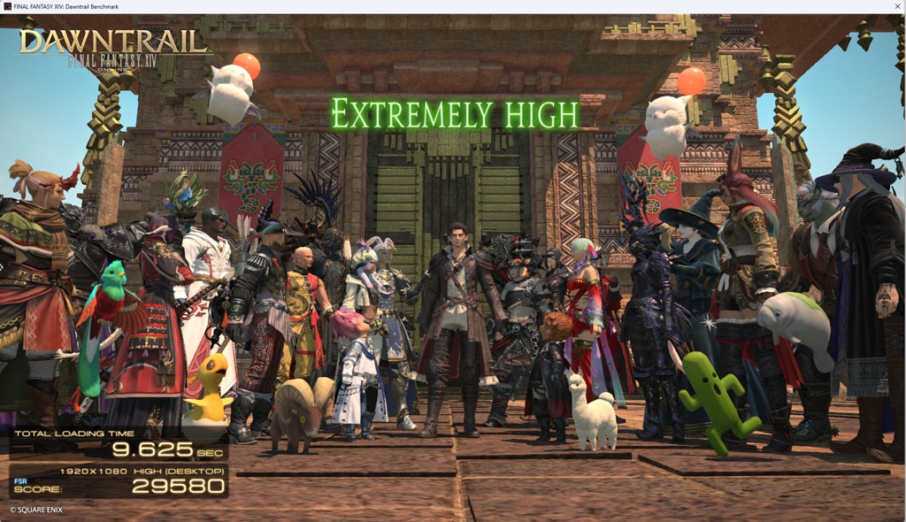 Prometheus Yun Blog Entry `Dawntrail Benchmark` | FINAL FANTASY XIV ...