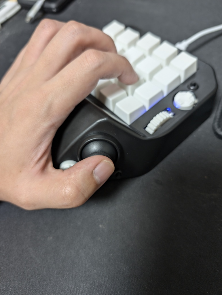 MH-Delta ジョイスティック・ホイール付き 左手デバイス　純正付属品付き MH-Delta ジョイスティック・ホイール付き 左手デバイス 純正付属品