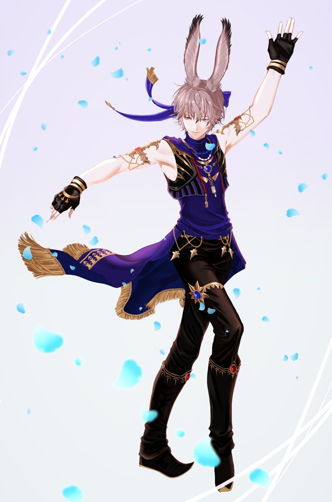 Nachi Ashmint 日記「【ヴィエラ♂】絵を描きました その3 Nachi Ashmint 日記「【ヴィエラ♂】絵を描きました その3