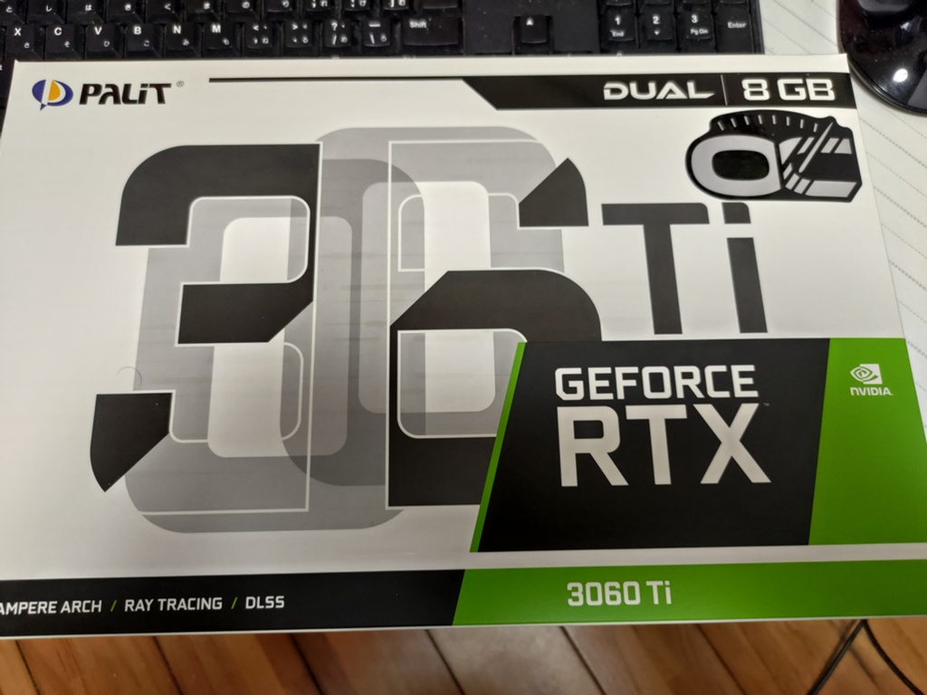 Moriyuki Ideon-ch 日記「グラボをGTX1060 6GB から RTX3060 Ti