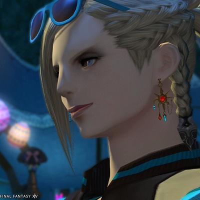 FF14 メネフィナイヤリング（ピアス）（Ming Hoag 日記「【その