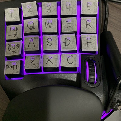 Yuttan Adore-sia 日記「左手デバイス＆多ボタンマウスのお話