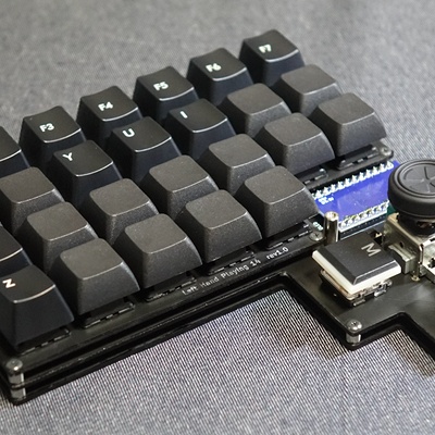 Turing Hopper Blog Entry `購入できる左手デバイスのキットを作ってみ