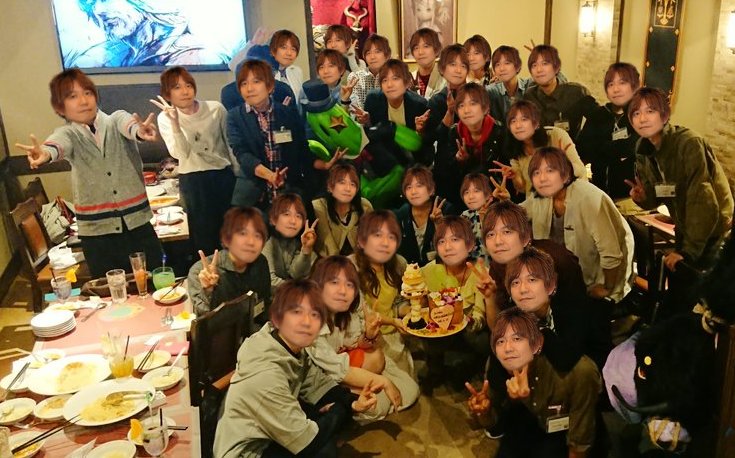 Eirin Chigusa Blog Entry `エオカフェ大阪貸切！Valefor鯖オフ