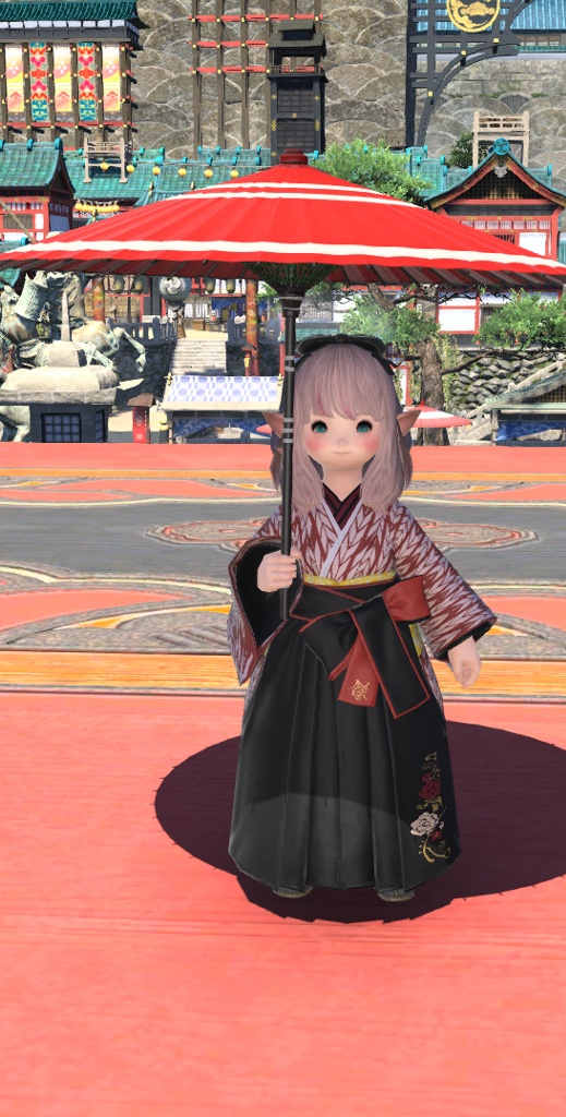 ファイナルファンタジー14 FF14 韓国ファンフェス限定 ドリッピー 傘 ファイナルファンタジー14 FF14 韓国ファンフェス限定