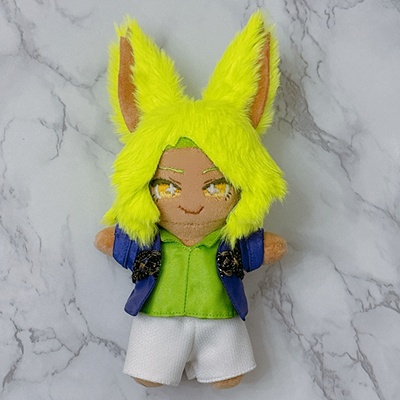 Isa'to Mugahn 日記「ダンシング・グリーンのぬいぐるみを作ってみた