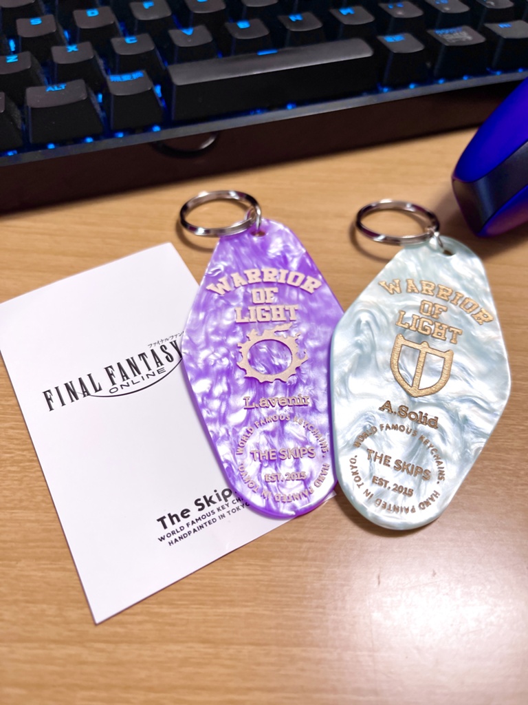 Azure Solid 日記「The SKIPS カスタムモーテルキー遂に届いた