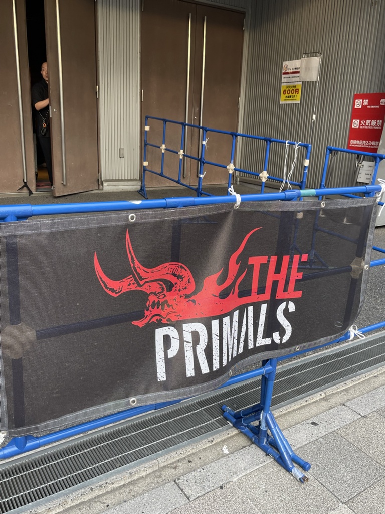 Tako Marine Blog Entry `THE PRIMALS Dark Decades Tour