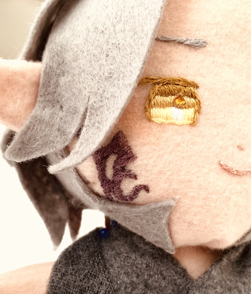 Kikyo Vollmer 日記「ヒカセンとウリエンジェぬいぐるみを作って