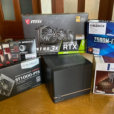 Misha Marcust 日記「最強のゲーミング・キューブPC爆誕