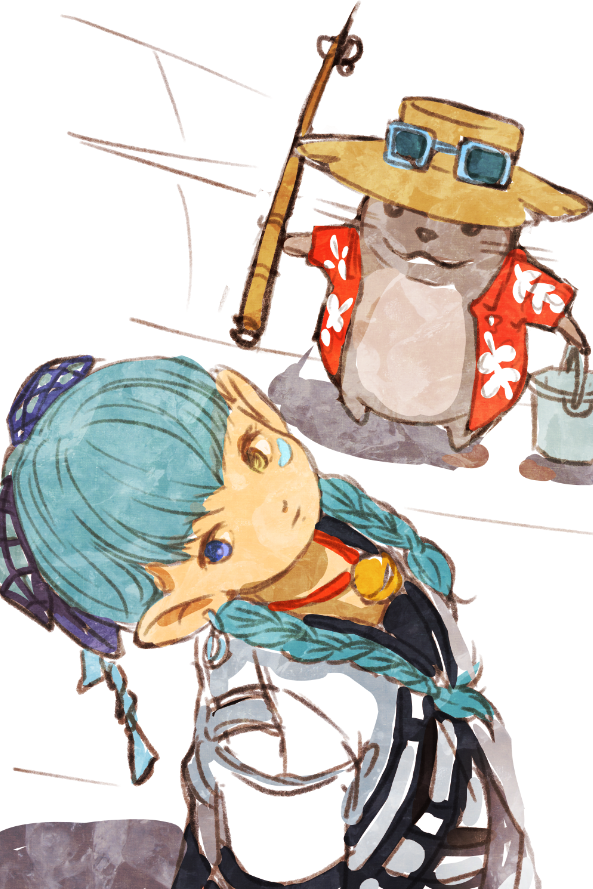 Siroma Mm 日記「似顔絵落書き」 | FINAL FANTASY XIV, The Siroma Mm 日記「似顔絵落書き」 | FINAL FANTASY XIV, The