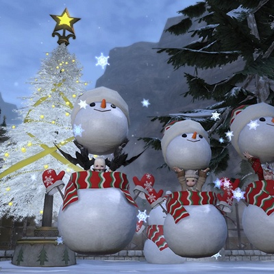 Rinrin Rrinn Blog Entry `ゆきだるまー` | FINAL FANTASY XIV, The