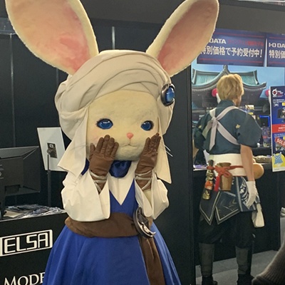 FF14 古代人スマホスタンド ファンフェス スマホ版『FF14』が世界初公開！スクウェア・エニックス監修