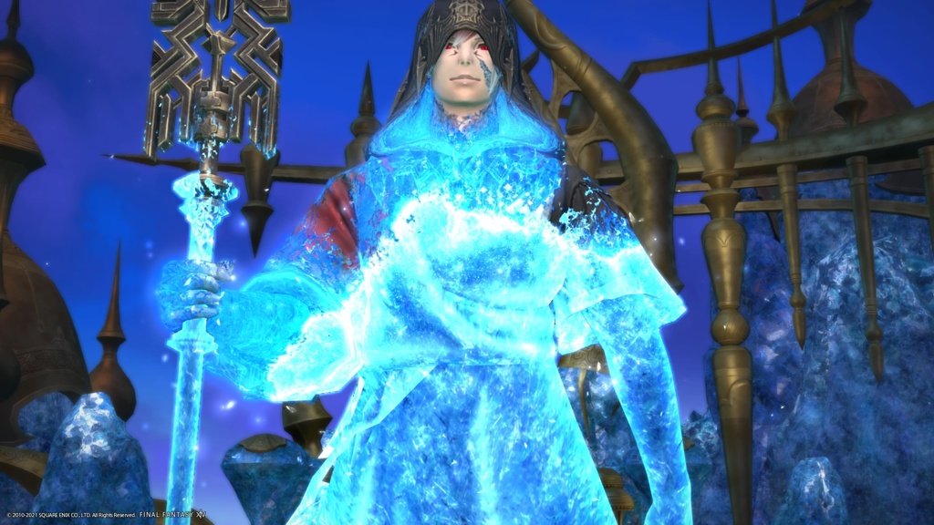 FF14 ファイナルファンタジーXIV 複製原画 クリスタルの残光 水晶公 ファイナルファンタジーXIV 複製原画『クリスタルの残光