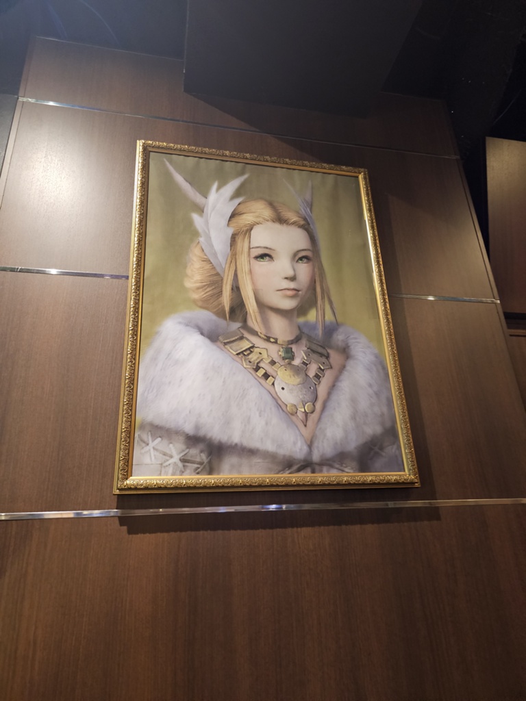 エオルゼアカフェ グリダニア アクリルプレート 盾 FFXIV Temulun Oroq 日記「エオルゼアカフェで現実のグリダニアへ