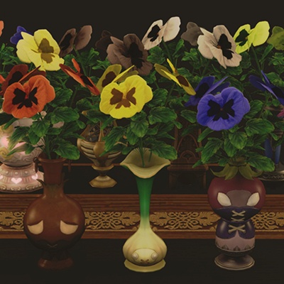 Zes Sechs 日記「花一覧 【オーナメント】8/7 チャンパー追加