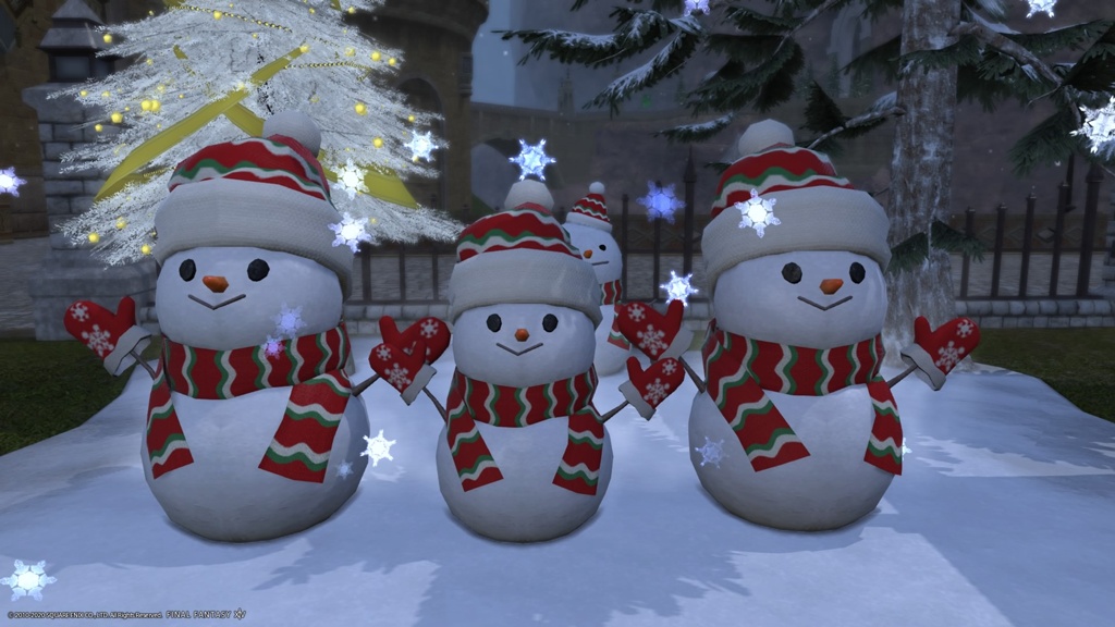 Rinrin Rrinn Blog Entry `ゆきだるまー` | FINAL FANTASY XIV, The