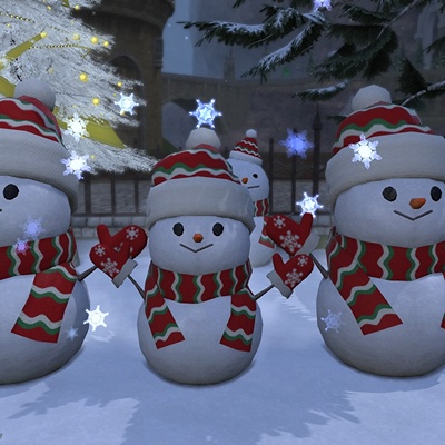 Rinrin Rrinn Blog Entry `ゆきだるまー` | FINAL FANTASY XIV, The