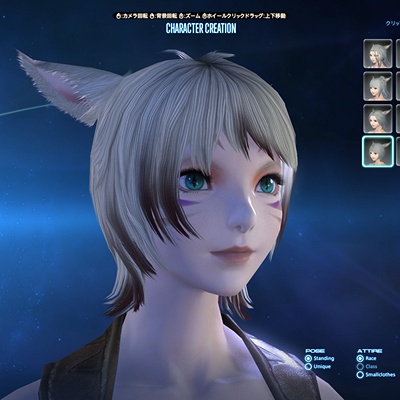 FF14 自キャラ　創作キャラ　10cm FF14 自キャラ 創作キャラ 10cm