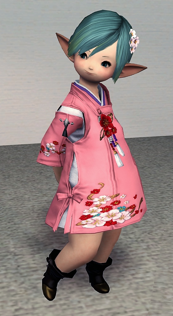 FF14 姫君水干衣装 プリンセスデー 和服 ピンク コスプレ 高品質 