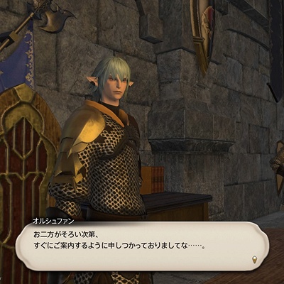 FF14 ガチャ アイメリク オルシュファン アルフィノ Nami Iris 日記「※！ネタバレ注意！【蒼天編雑記／メイン②