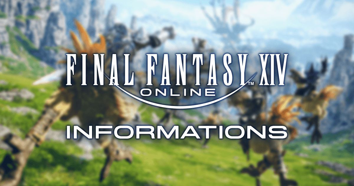 Bekannte Probleme nach Patch 7.0 (5. Jul.) | FINAL FANTASY XIV : The ...