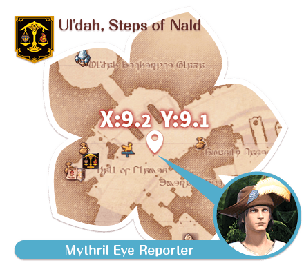 Ul'dah - Steps of Nald Mythril Eye Reporter