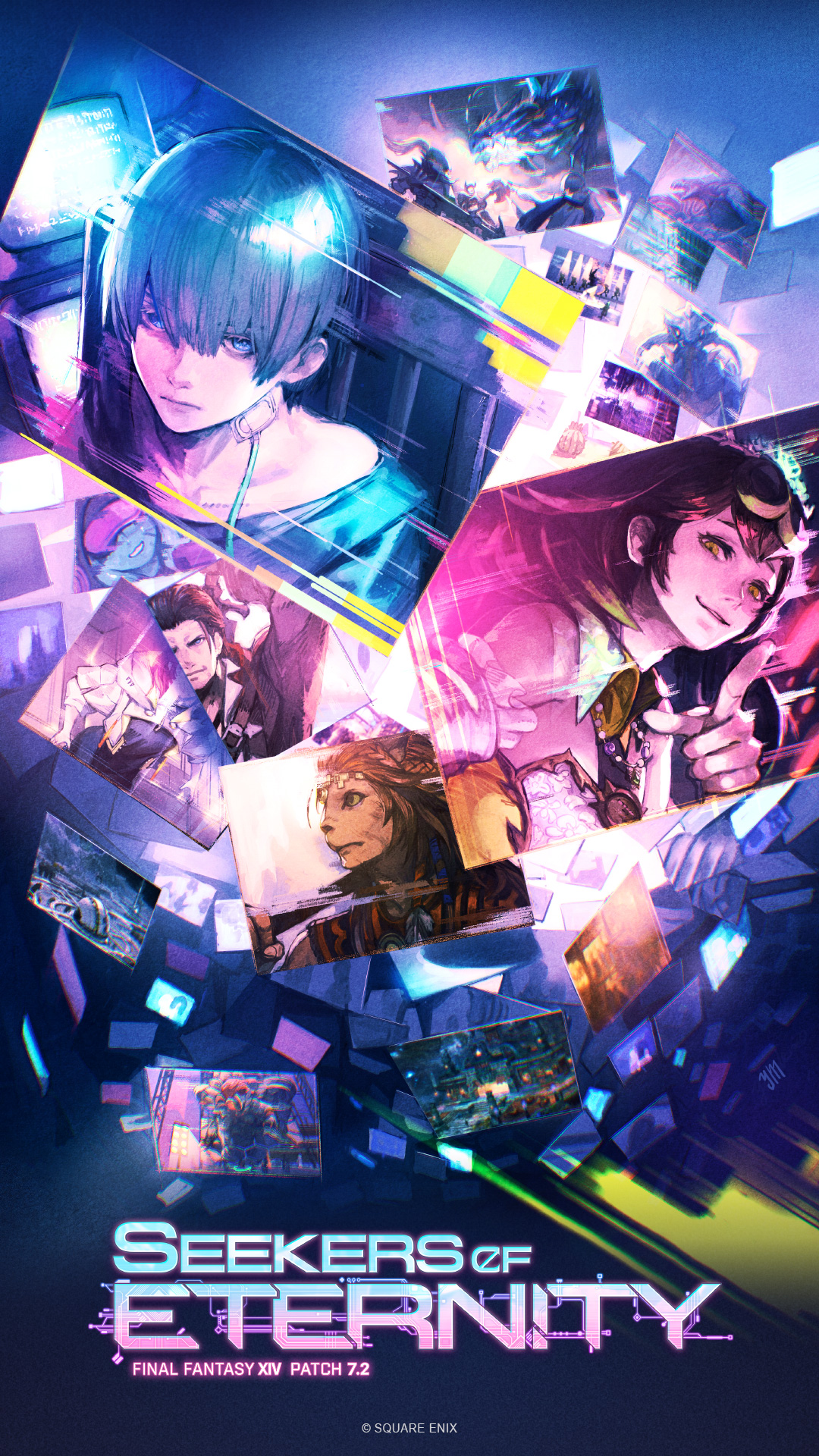 ファイナルファンタジーXIV クリアキーホルダー ＜アゼムの