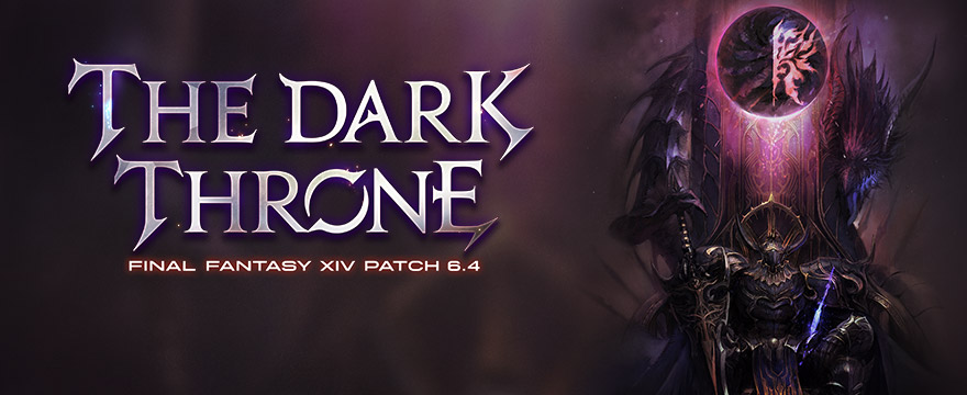 Final Fantasy 14 Patch 6.4 The Dark Throne Launches on PS5, PS4 Next Week