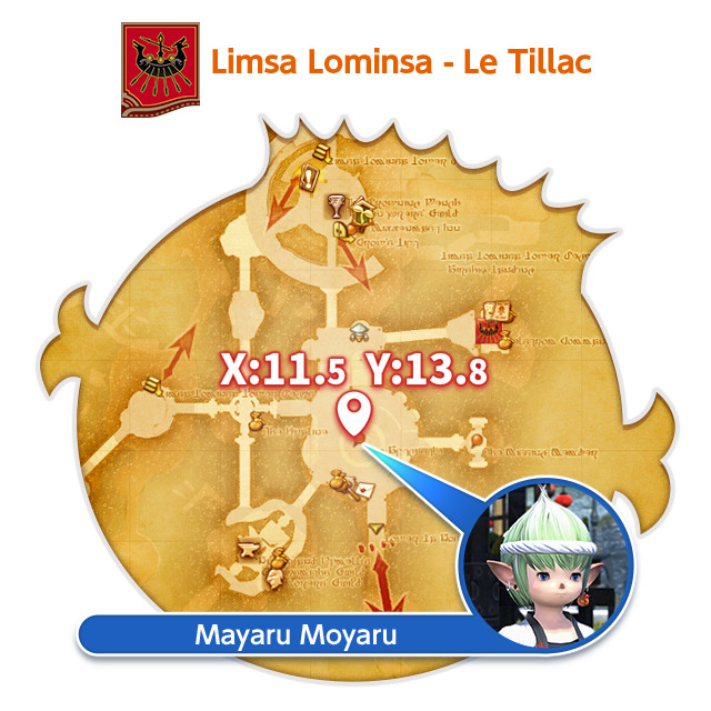 Limsa Lominsa - Le Tillac 11.5, 13.8 Mayaru Moyaru