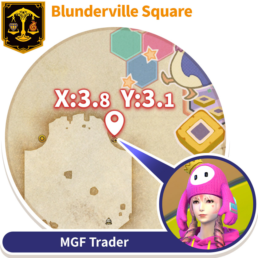 Blunderville Square X:3.8 Y:3.1 MGF Trader