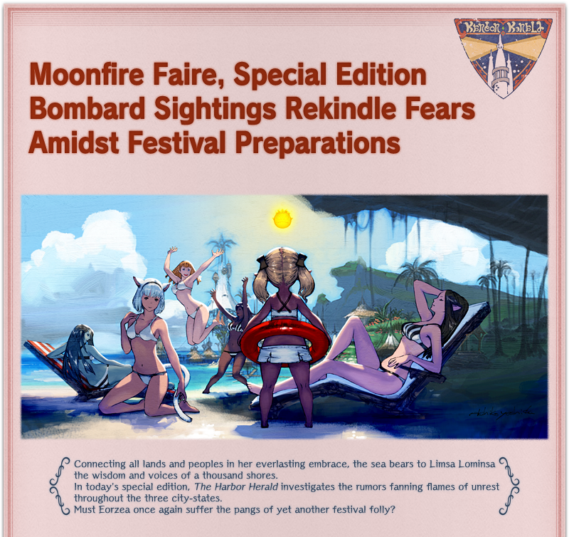 Moonfire Faire, Special EditionBombard Sightings Rekindle Fears Amidst Festival Preparations