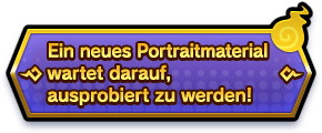 Ein neues Portraitmaterial wartet darauf, ausprobiert zu werden!