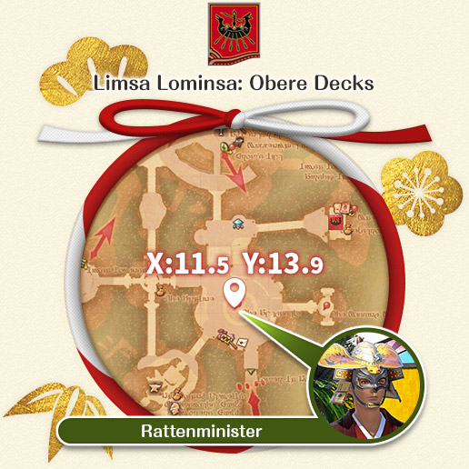Limsa Lominsa: Obere Decks Rattenminister