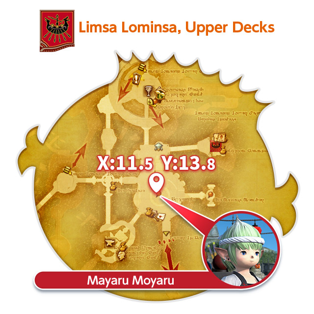 Limsa Lominsa, Upper Decks Mayaru Moyaru