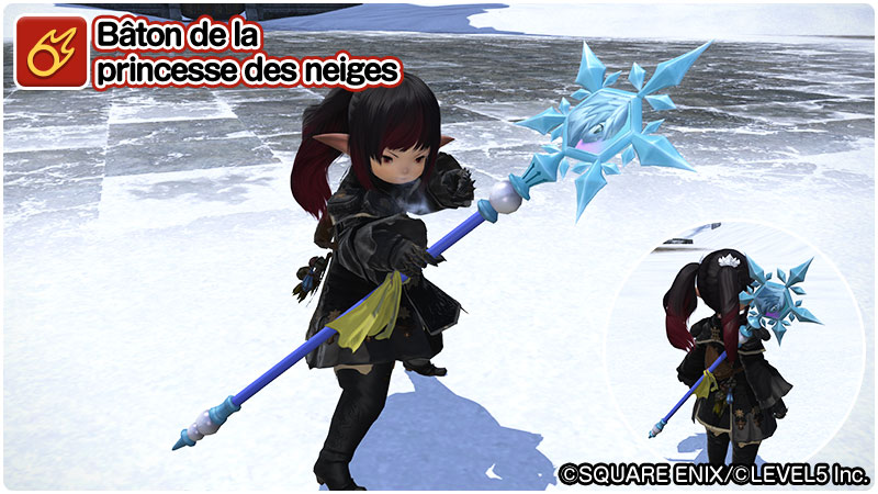 Bâton de la princesse des neiges