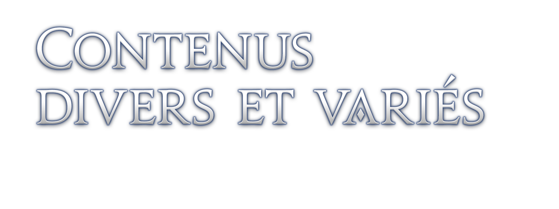 Contenus divers et variés